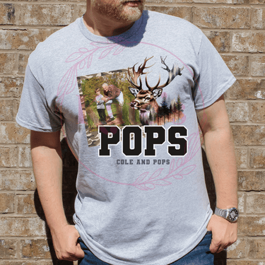 Custom Fathers Day Deer T-Shirt